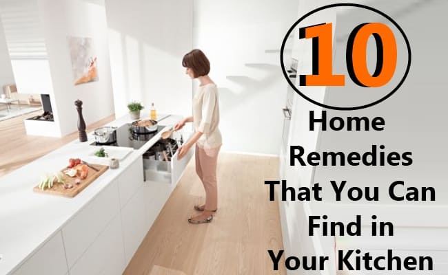 10 Home Remedies You Can Find in Your Kitchen