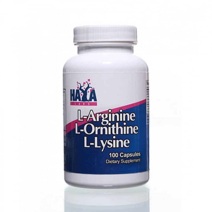 L-lysine and L-arginine